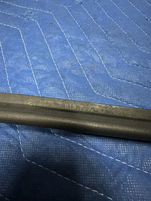 2011 BMW 550i F10 5 SERIES BONNET RUBER SEAL STRIP 7019779 ~FLAW~