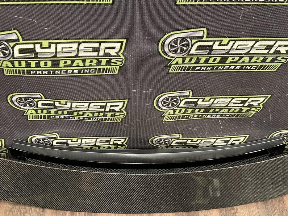 2012 AUDI R8 AFTER MARKET CARBON FIBER DECK SPOILER WING ASSEMBLY OEM *READ*