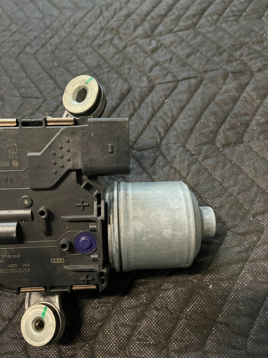 2017 AUDI R8 V10 FRONT WINDSHIELD WIPER MOTOR OEM 4S1 955 023