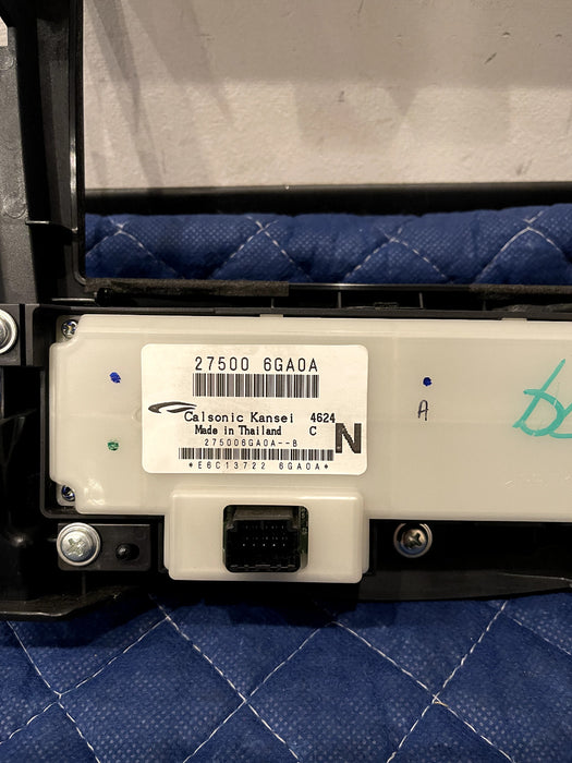 2017 NISSAN 370 NISMO DASH HVAC AC HEAT CLIMATE TEMPERATURE CONTROL BUTTONS OEM