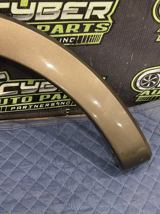 2017-2019 FORD F250 F350 FRONT LEFT FENDER FLARE CARIBOU (H5) OEM *WEAR 3,4,7*