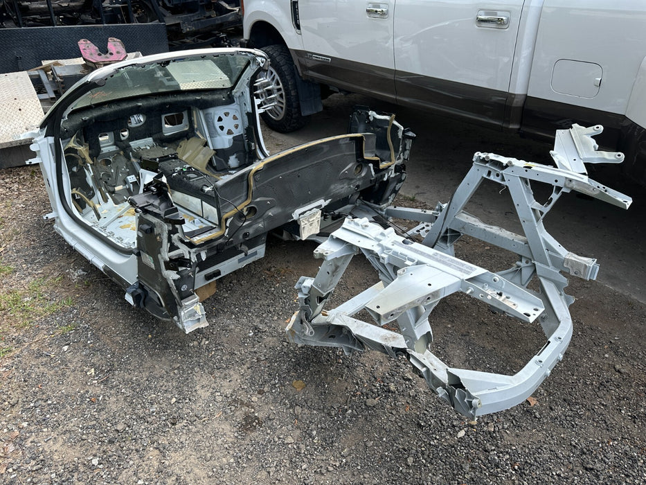 2017 2018 AUDI R8 V10 PLUS SPYDER SHELL CHASSIS TUB FRAME ASSEMBLY OEM 20K MILES