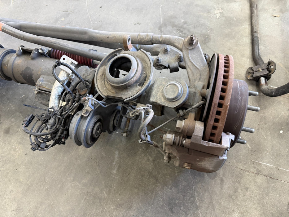 2021 RAM 2500 3500 3.73 FRONT AXLE 4X4 58K MILES 2019-2024 COMPLETE WITH ARMS