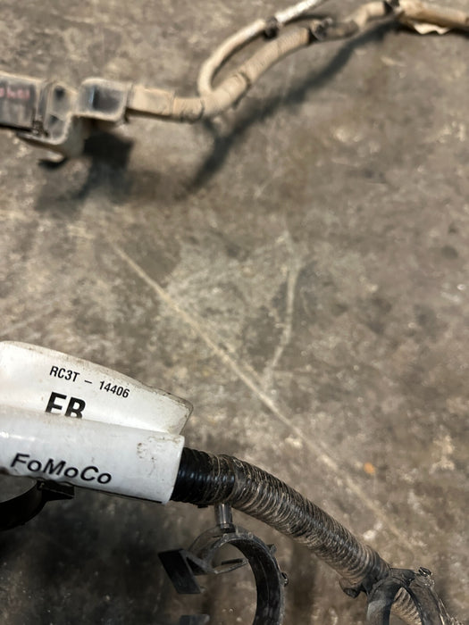 2024 FORD F350 6.7L DIESEL DPF RIGHT FRAME HARNESS OEM RC3T 14406 EB ~READ~