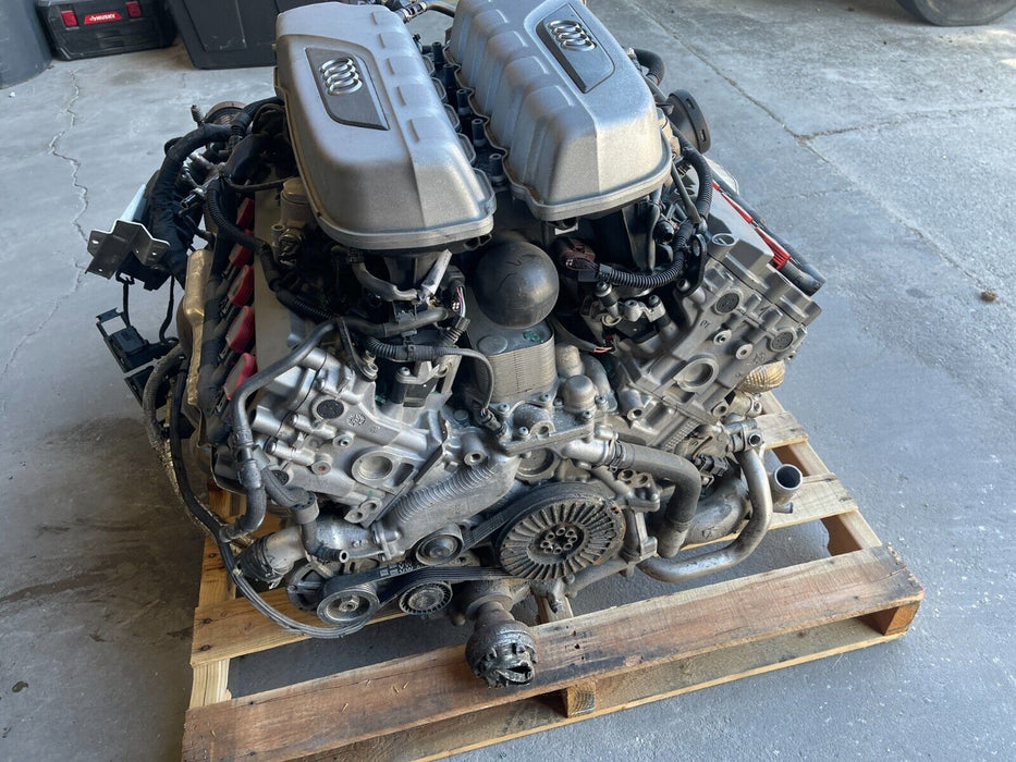 2021 AUDI R8 5.2L V10 ENGINE 7 SPEED S-TRONIC TRANSMISSION 14K MILES