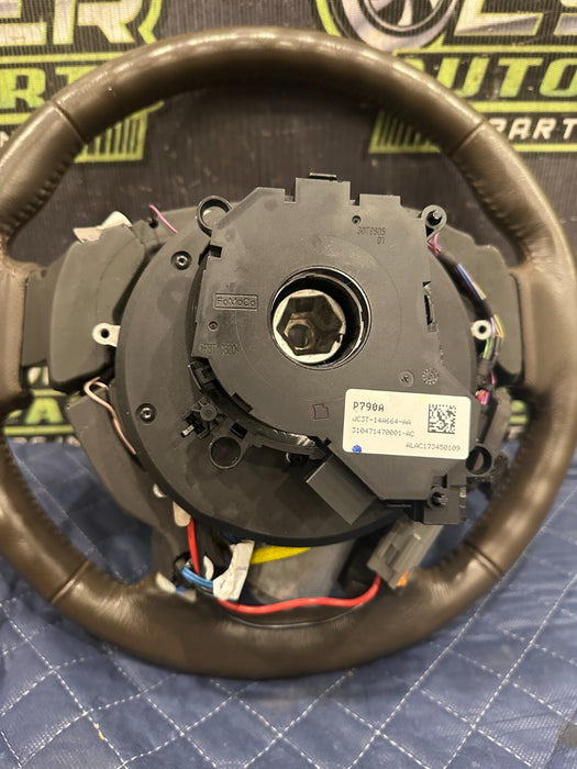 2018 FORD F250 KING RANCH STEERING WHEEL ASSEMBLY OEM ~ADAPTIVE FAULT~ 2017 2018