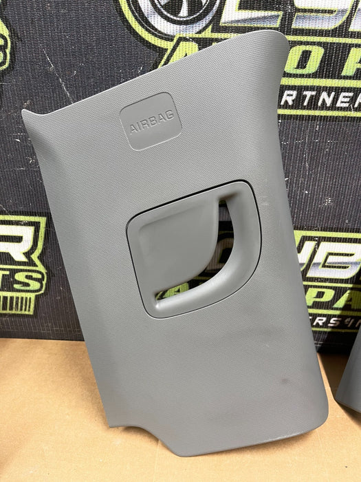 2020 2021 2022 GMC SIERRA 2500 3500 LEFT & RIGHT REAR UPPER TRIM PANELS OEM