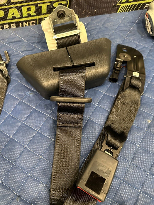 2020 2021 2022 FORD F250 F350 F450 PLATINUM REAR RIGHT LEFT SEATBELTS BLACK OEM