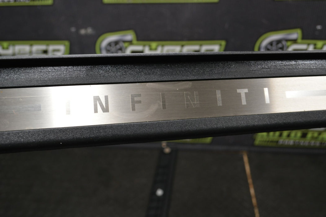 2011 INFINITI G37 SCUFF PLATES LH RH DRIVER PASSENGER SIDE PAIR SET OEM