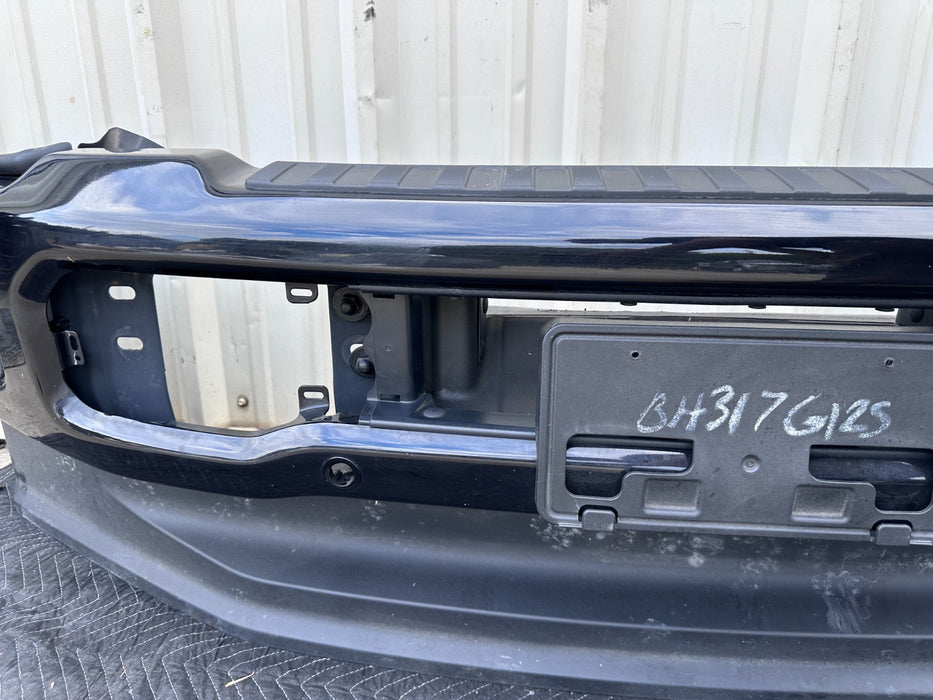 2023 2024 2025 FORD F250 F350 FRONT BUMPER ASSEMBLY AGATE BLACK~MINOR SCRATCHES~