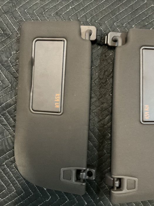 2018 FORD F250 F350 F450 KING RANCH SUN VISORS BROWN PAIR OEM 2017 2019