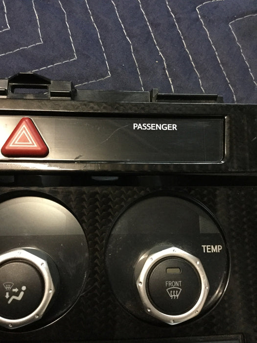 2017 TOYOTA 86 CARBON FIBER CLIMATE CONTROL HVAC OEM 2018 2019