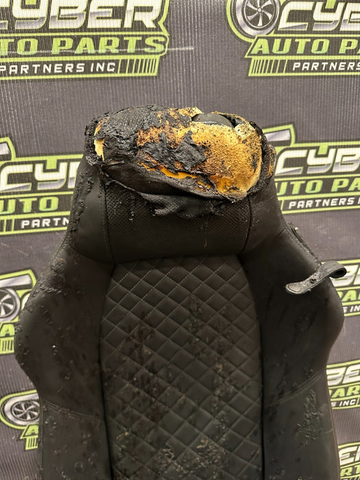 2017 2021 AUDI R8 PLUS DIAMOND STITCHED LEFT DRIVER SEAT ~DAMAGE~ OEM
