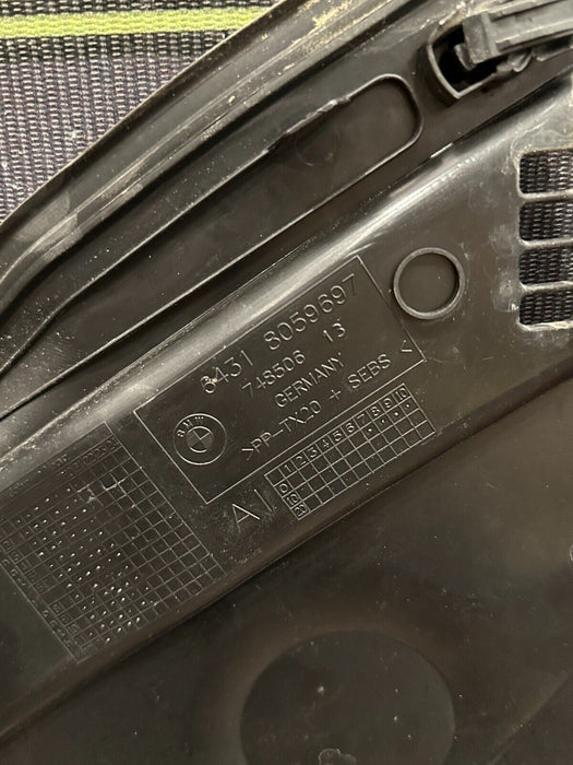 2020 BMW M4 F82 RIGHT WINDSHIELD COWL TRIM PANEL OEM 6431 8059697