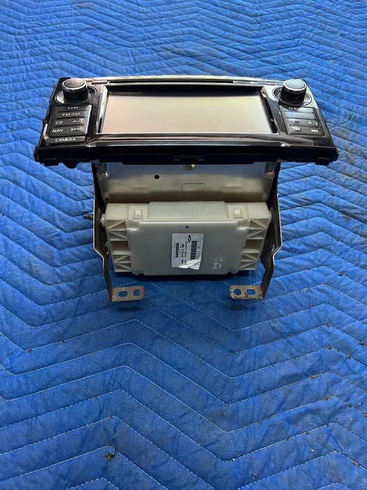 2016 2019 NISSAN TITAN XD PLATINUM RADIO CD NAVIGATION SCREEN 25915-EZ20A