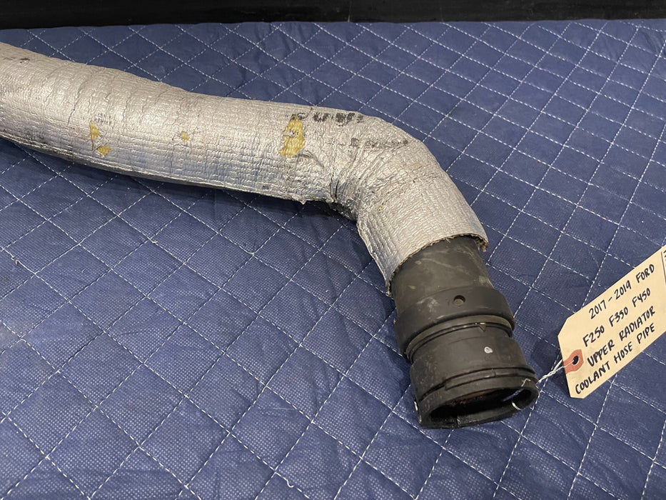 2017-2019 FORD F250 F350 F450 6.7L UPPER RADIATOR COOLANT HOSE PIPE OEM