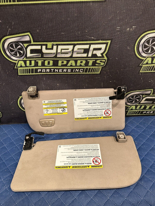 2017-2019 FORD F250 F350 F450 LIMITED SUN VISORS PAIR LEFT RIGHT OEM SUNVISOR