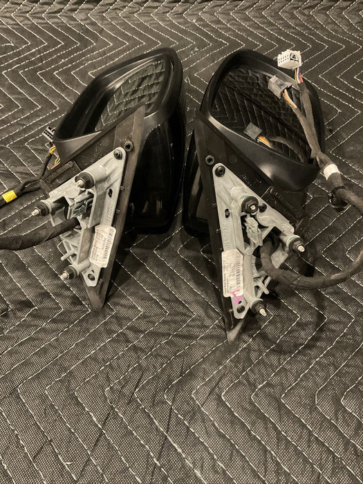 2016 DODGE CHARGER HELLCAT RIGHT LEFT SIDE EXTERIOR DOOR MIRRORS OEM PAIR