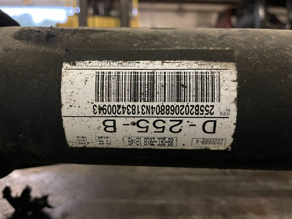 2017 2018 2019 FORD F250 F350 FRONT AXLE ASSEMBLY 3.55 (3J) 4X4 *BURN DAMAGE*