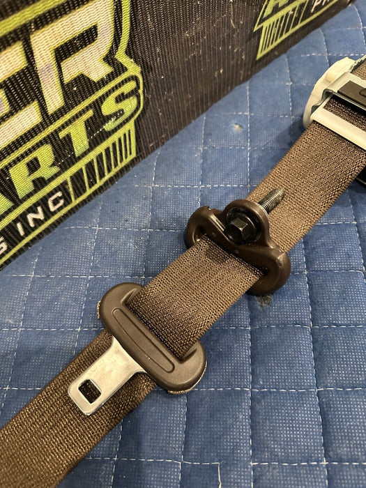 2017-2020 FORD F250 F350 F450 LIMITED BROWN REAR RIGHT PASSENGER SEATBELT OEM