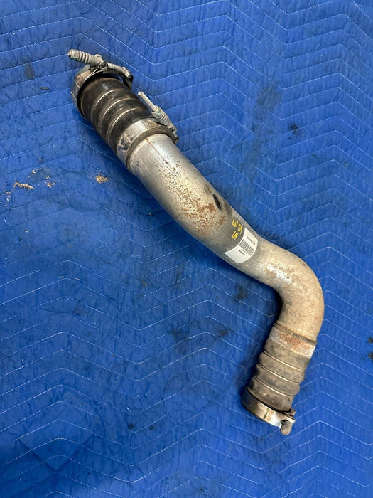 2016 2018 NISSAN TITAN XD DIESEL LEFT AIR INTERCOOLER PIPE HOSE 14463 EZ40A OEM