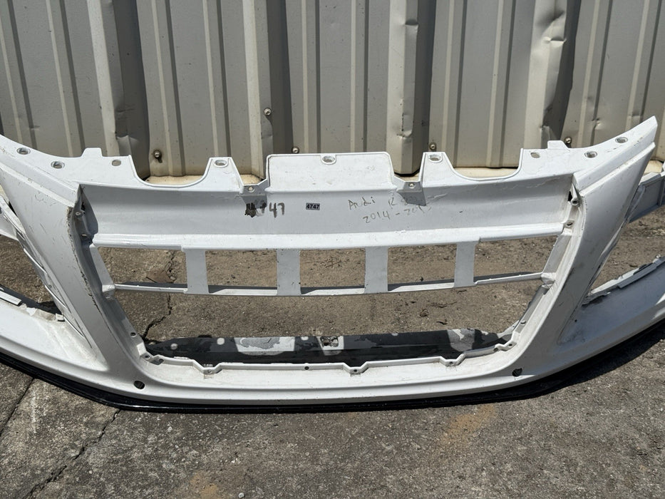 2014 2015 AUDI R8 FRONT BUMPER COVER ASSEMBLY OEM *DAMAGE*
