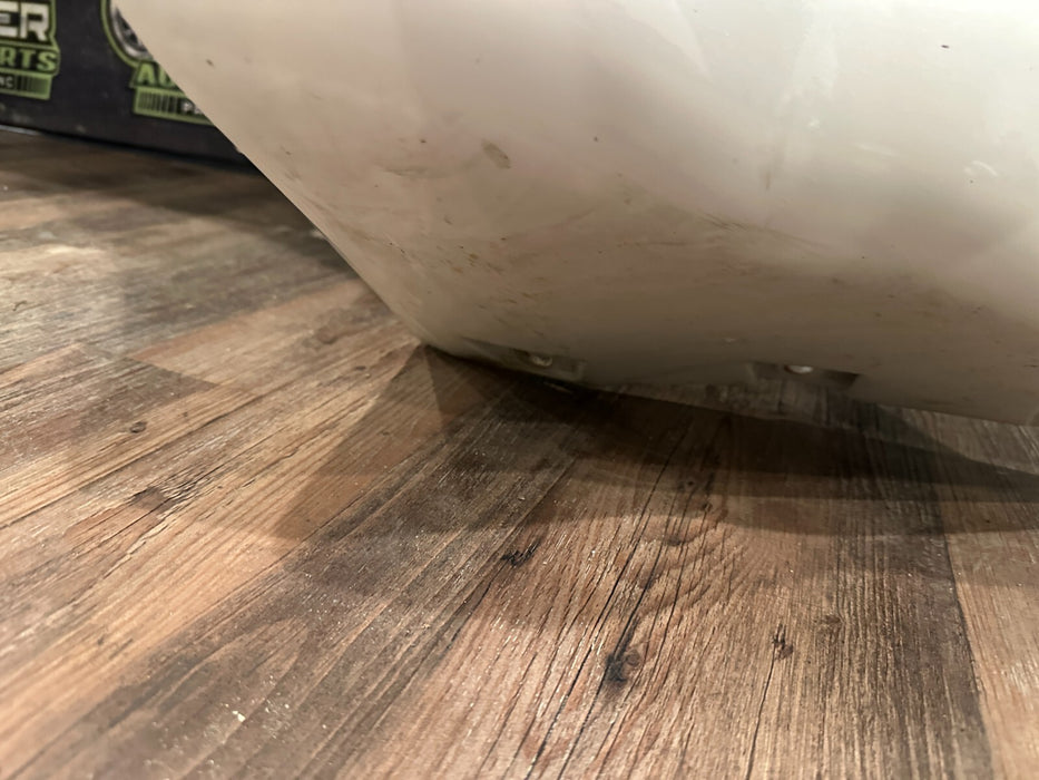 2017 2019 FORD F350 F450 LEFT DUALLY BED SIDE FENDER FLARE PEARL WHITE *UG* OEM