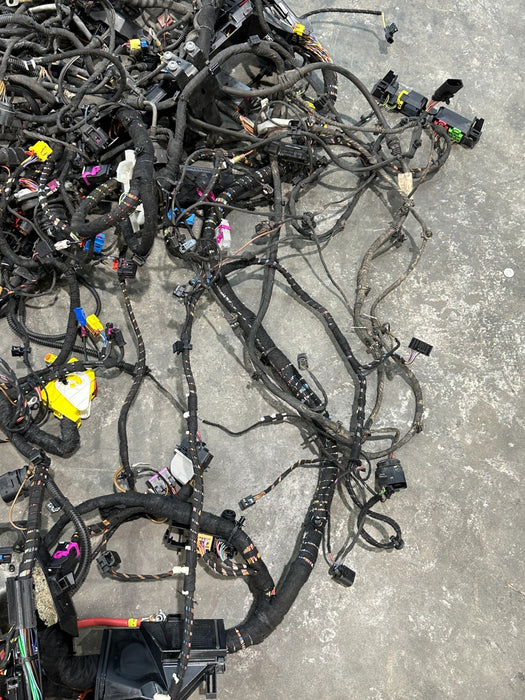 2017 AUDI R8 SPYDER MAIN CHASSIS INTERIOR WIRING HARNESS OEM