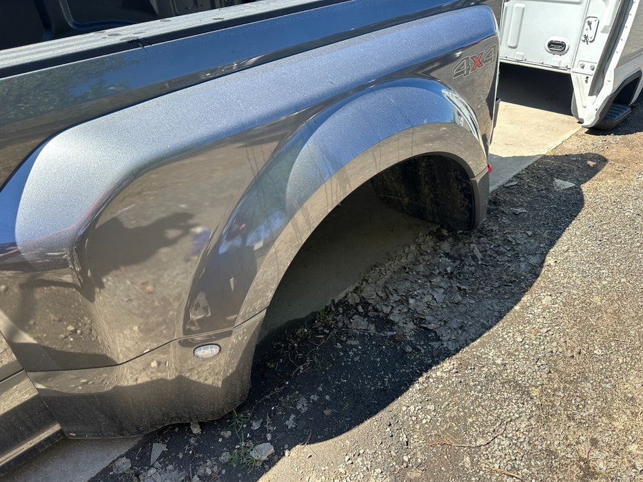 2021 2022 FORD F350 F450 CARBONIZED GREY DUALLY DRW BED 8'