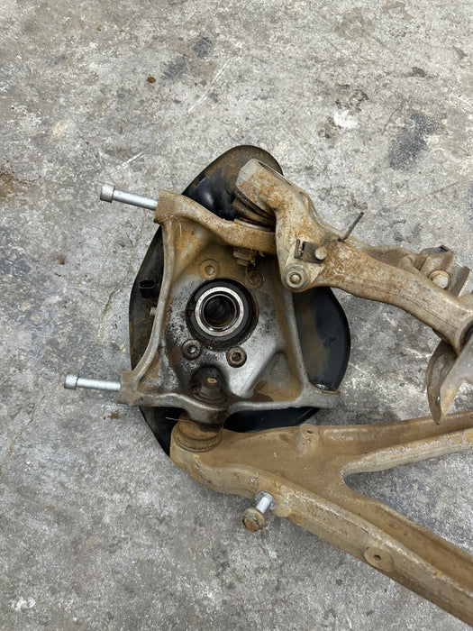 2014 AUDI R8 V10 OEM FRONT LEFT DRIVER SUSPENSION KNUCKLE CONTROL ARM