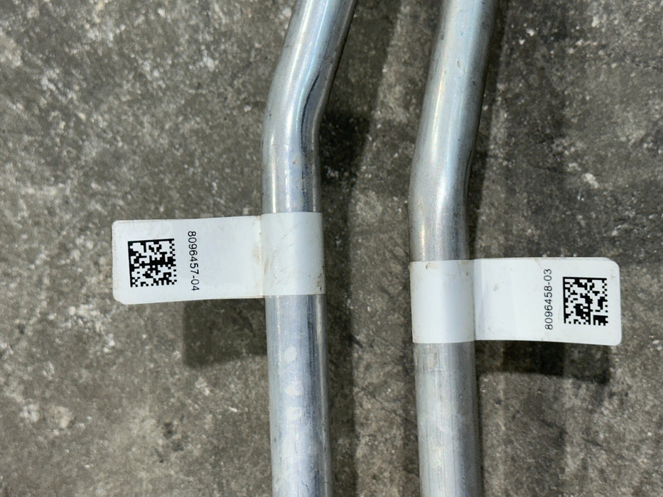 2024 BMW M3 M4 G80 G82 TRANSMISSION OIL COOLER RETURN LINE OEM 8096457 8096458