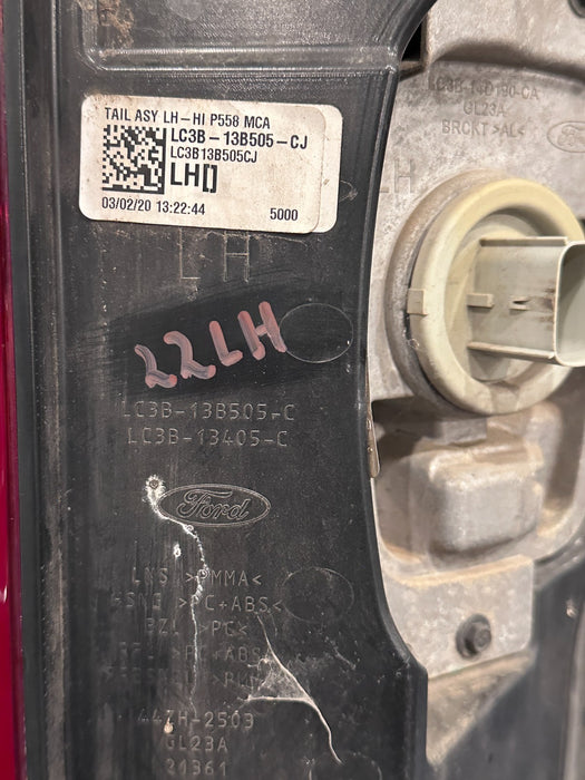 2020 2021 2022 FORD F250 F350 F450 LED TAIL LIGHT PAIR LEFT RIGHT W/ BLIND SPOT