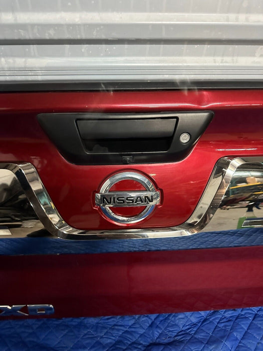 2016 NISSAN TITAN XD PLATINUM RESERVE CAYENNA RED TAILGATE ~MINOR DENTS~ OEM