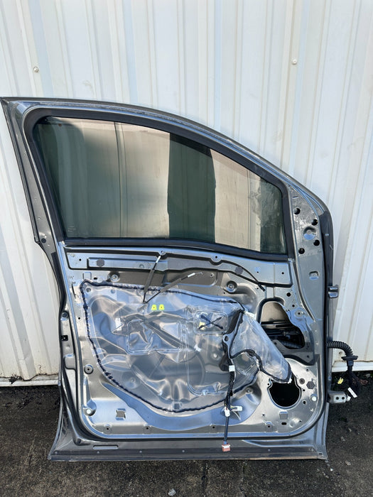 2016 Nissan Titan XD Crew Cab FRONT LEFT DOOR SHELL GUN METALLIC (KAD) OEM