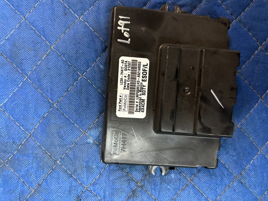 2022 FORD F250 F350 F450 SD TRANSFER CASE CONTROL MODULE OEM LC3A-7H417-AD