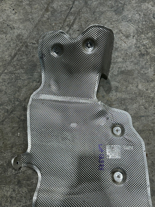 2017 AUDI R8 RIGHT PROT PLATE HEAT SHIELD OEM 4S0 825 733