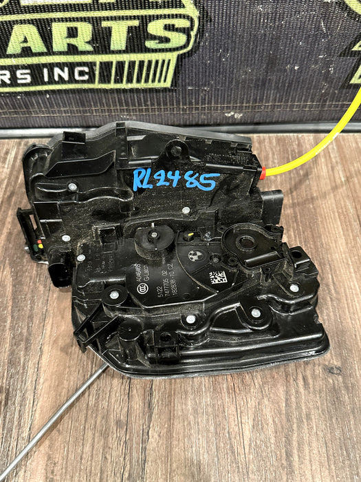 2020 BMW M8 COMP F93 REAR LEFT DOOR LOCK LATCH ACTUATOR W MOTOR OEM 5121 7477705