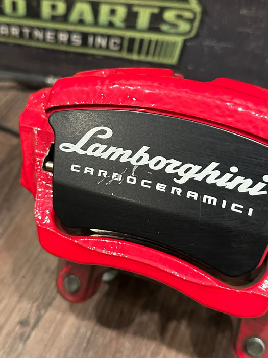2018-2024 LAMBORGHINI URUS FRONT REAR CARBON CERAMIC BRAKE CALIPERS OEM