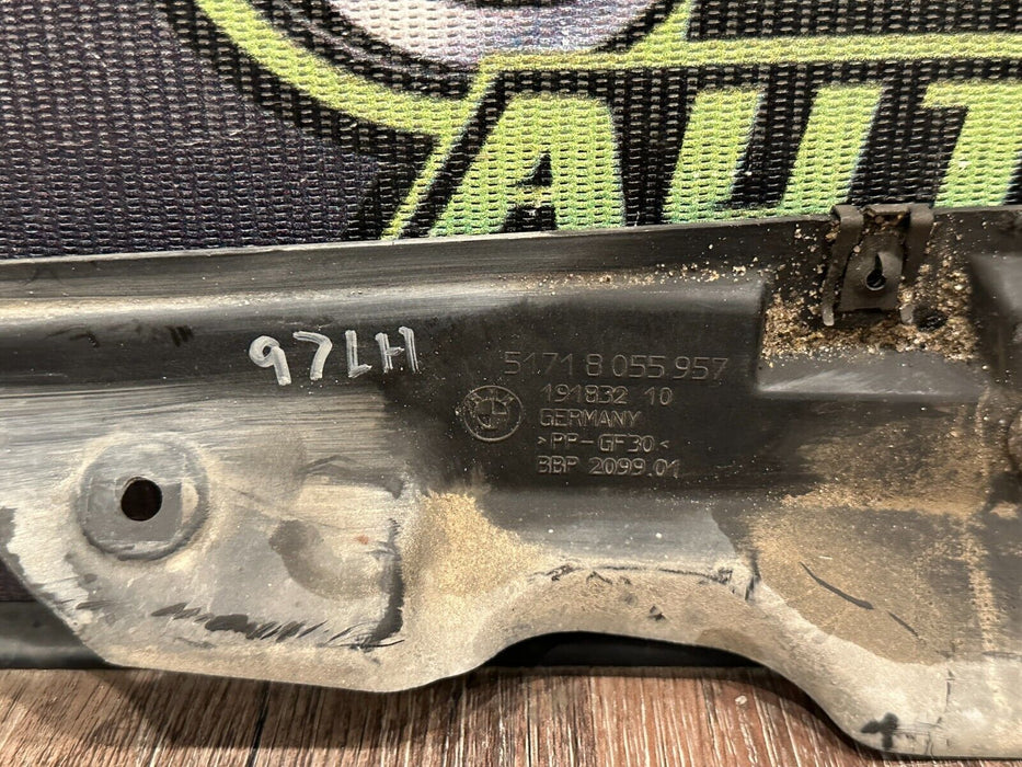 2020 BMW M4 F82 STEERING SYSTEM ADAPTER LEFT COVER TRIM OEM 5171 8 055 957