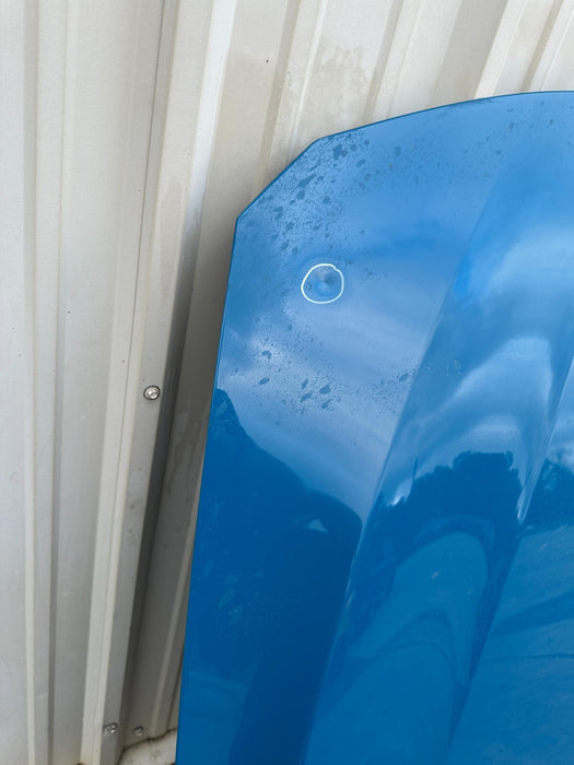 2015-2020 BMW M4 F82 FRONT HOOD LAGUNA SECA BLUE (448) ~MINOR DENT/FADE/SCRATCH~