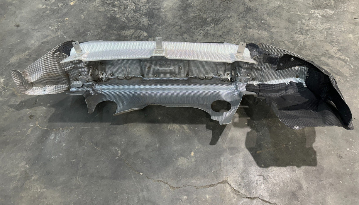 2017 AUDI R8 REAR SKID PLATE HEAT SHIELD OEM 4S0 825 709