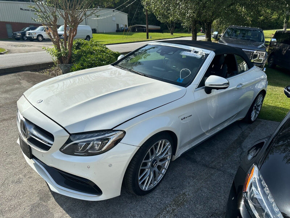 2015-2017 MERCEDES-BENZ C63 AMG C205 CONVERTIBLE ROOF SOFT TOP BLACK OEM CABRIOL