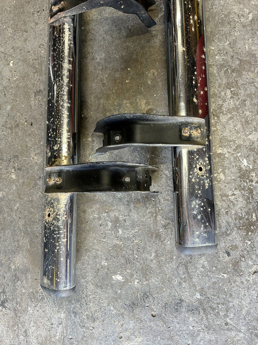 2016 2017 2018 NISSAN TITAN XD PRO-4X CREW CAB LEFT RIGHT STEPS RUNNING BOARDS