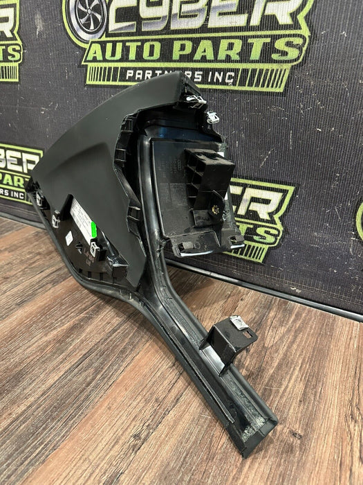 2017-18 AUDI R8 PLUS SPYDER DRIVER LEFT LEATHER COVERFRAME PANEL OEM 4S1 858 970