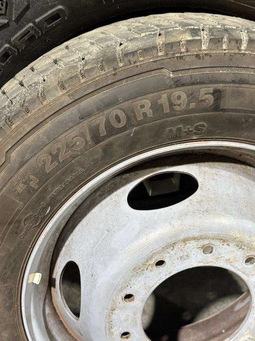 2017-2022 FORD F450 17X6 DUALLY DRW SPARE WHEEL RIM TIRE OEM NEW 8X200 HU94 1015