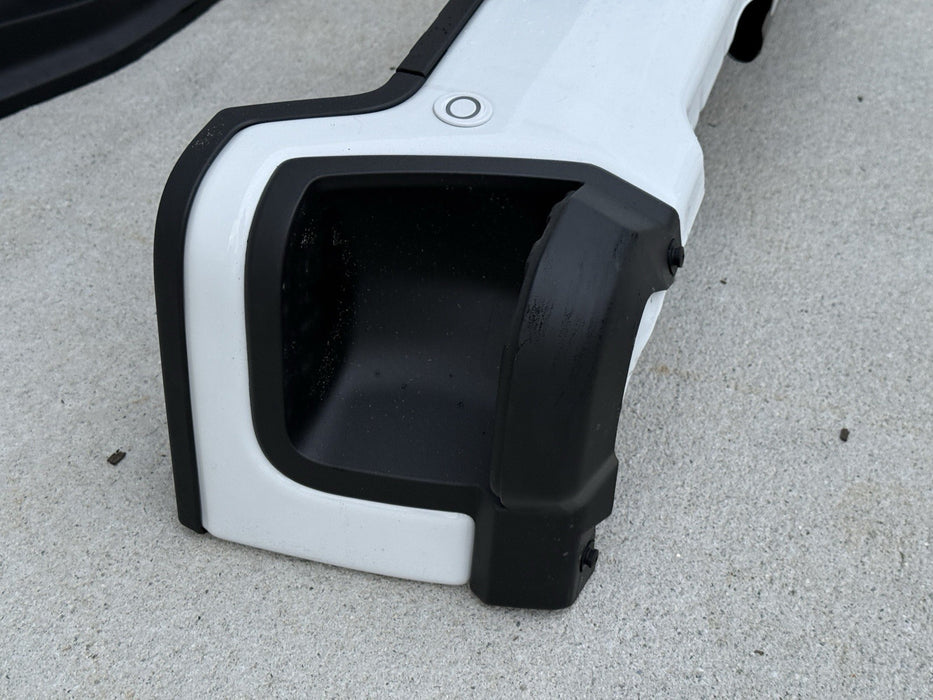 2023 2024 2025 FORD F250 F350 FRONT REAR BUMPERS OXFORD WHITE OEM GENUINE