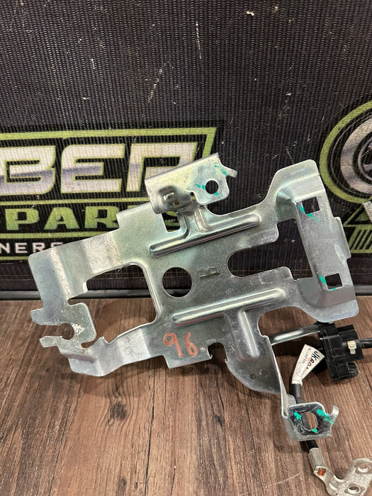 2010 NISSAN 370Z NEGATIVE GROUND BATTERY CABLE W BRACKET OEM 24080 JK60A