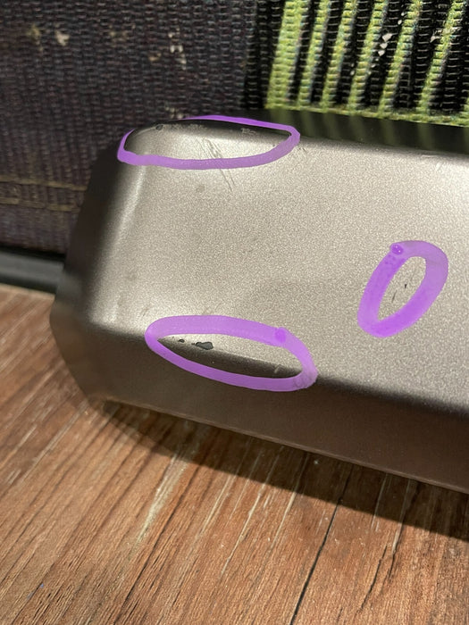 2017-2019 FORD F250 F350 REAR PASSENGER RIGHT DOOR PANEL HANDLE COVER OEM *CHIPS