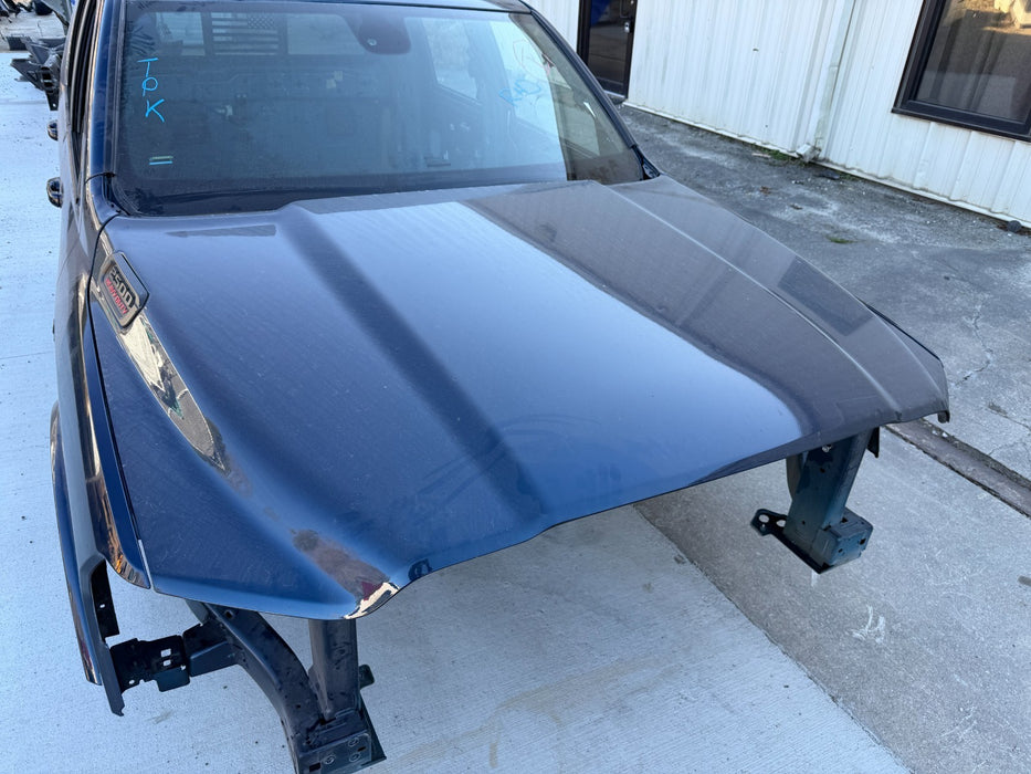 2021 RAM 2500 3500 HOOD ASSEMBLY BLUE PAINT CODE - PPX - 2019 2020 2021 2024