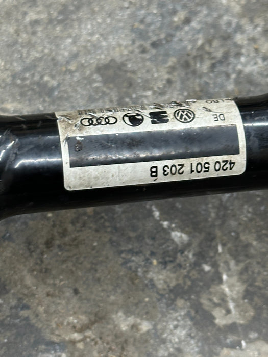 2014 AUDI R8 REAR LEFT DRIVER CV AXLE ASSEMBLY OEM 420 501 203 B 420501203